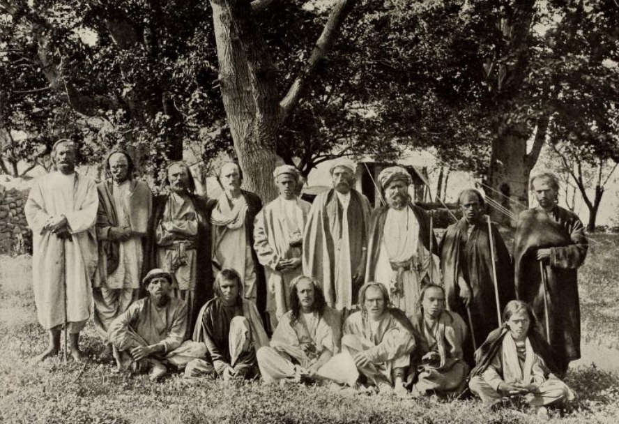 Bashgali Kafirs in Chitral, Photographed by Sir Aurel Stein in 1906