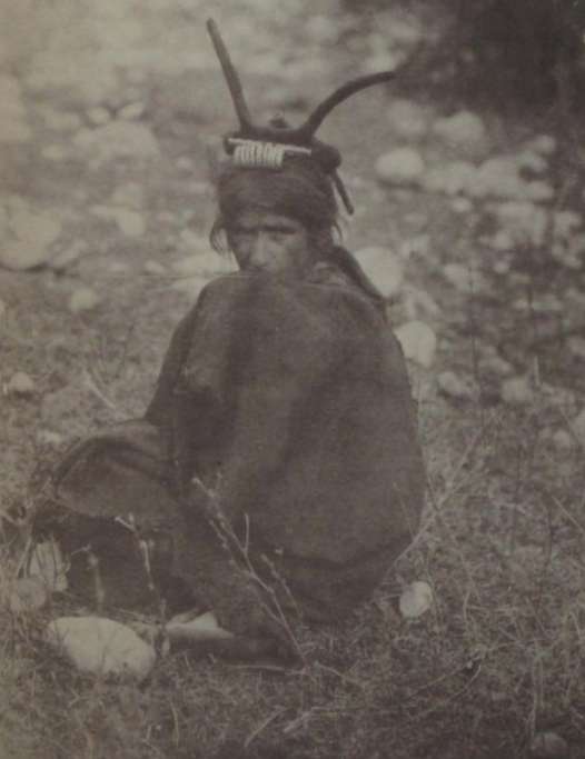 A Bashgali Kafir Woman in 1886, Picture by George Michael James during Gilgit Mission